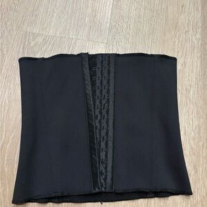 SKIMS Black Waist Trainer Corset